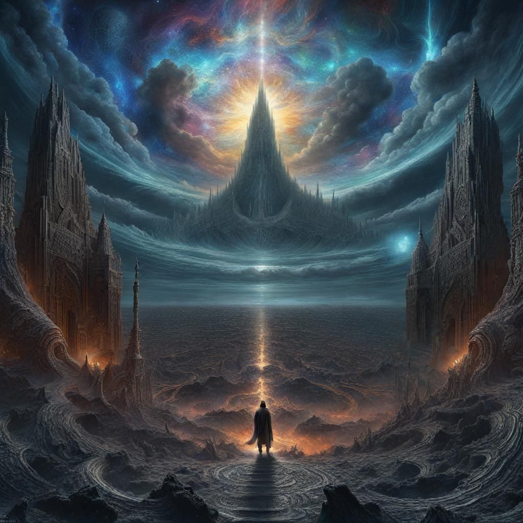 Ragnarok - sky at the end of the world  by @Husband of Laeaurra