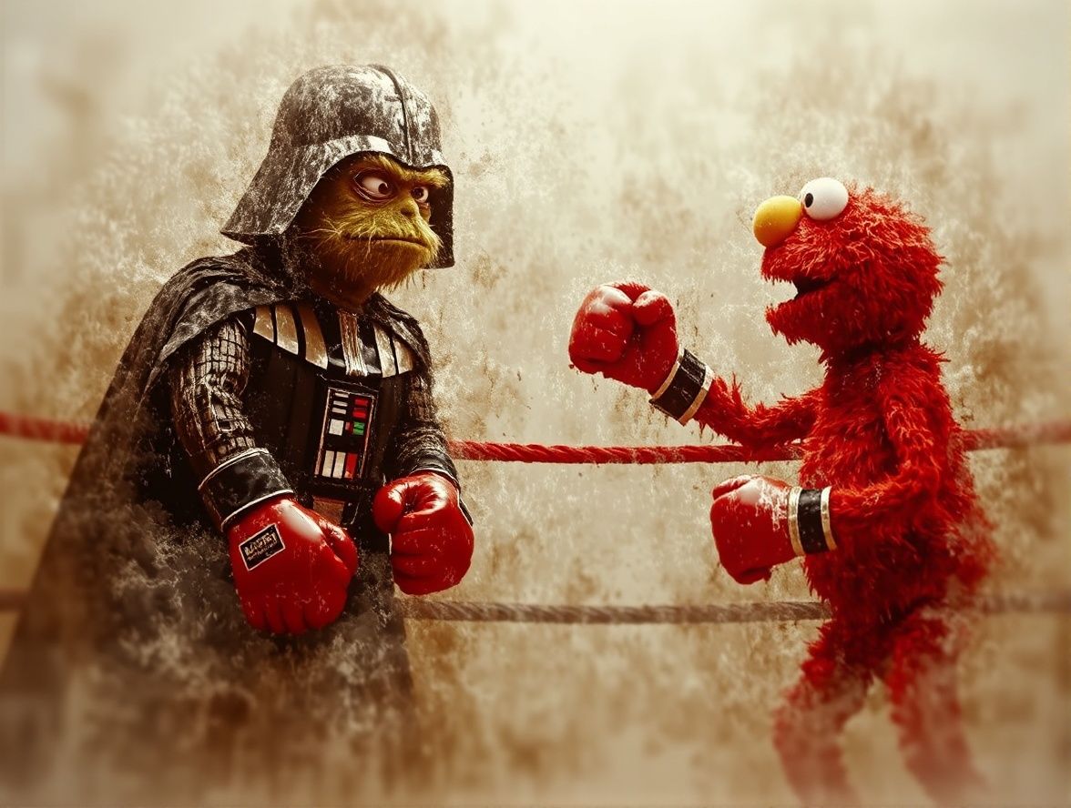 Darth Grouch the boxer.