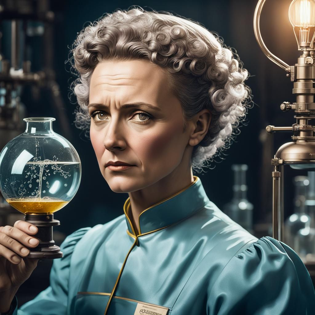 Marie Curie  by @Novael