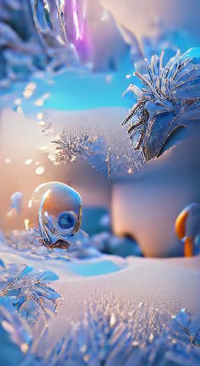 Life frozen in time