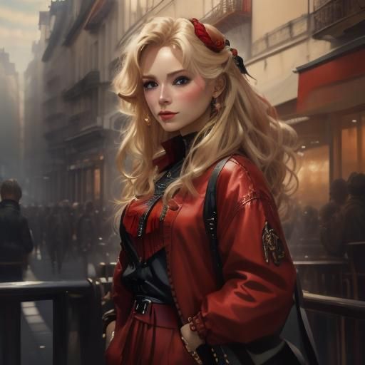 <lora:Portrait of woman:1.0> 