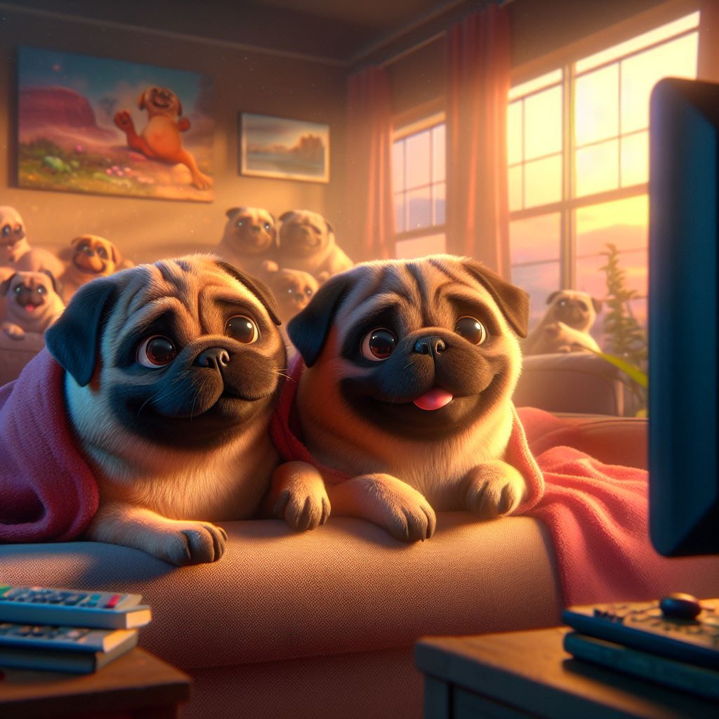 watching Animal Planet on TV