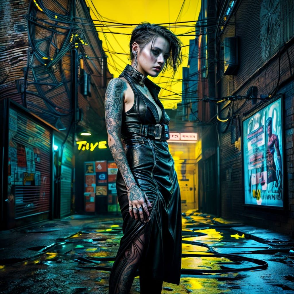 Neon alley collection