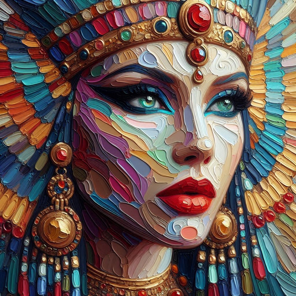 Queen Nefertari Portrait