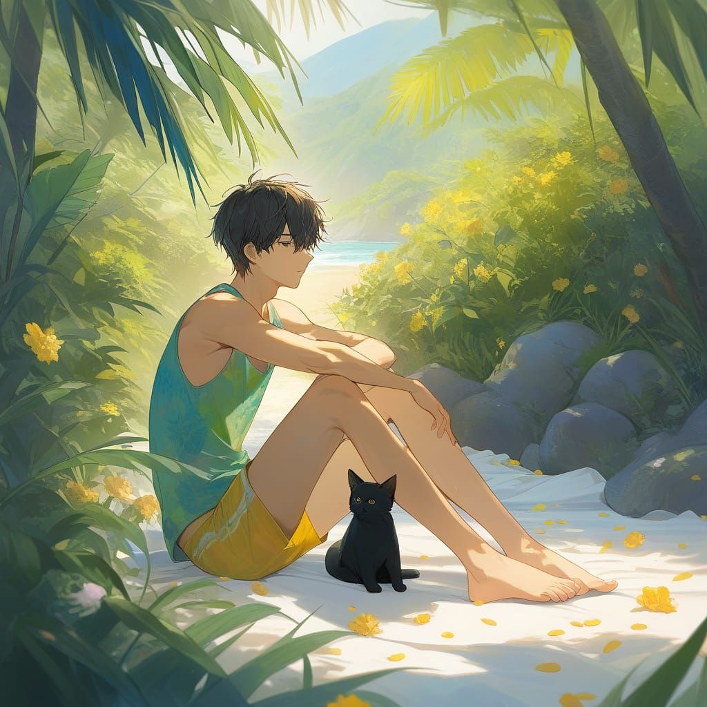 Relaxing - Beach with a Friend