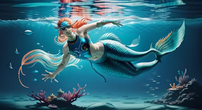 Biopunk Mermaid, Goddess , 

Achieving such tails requires i...
