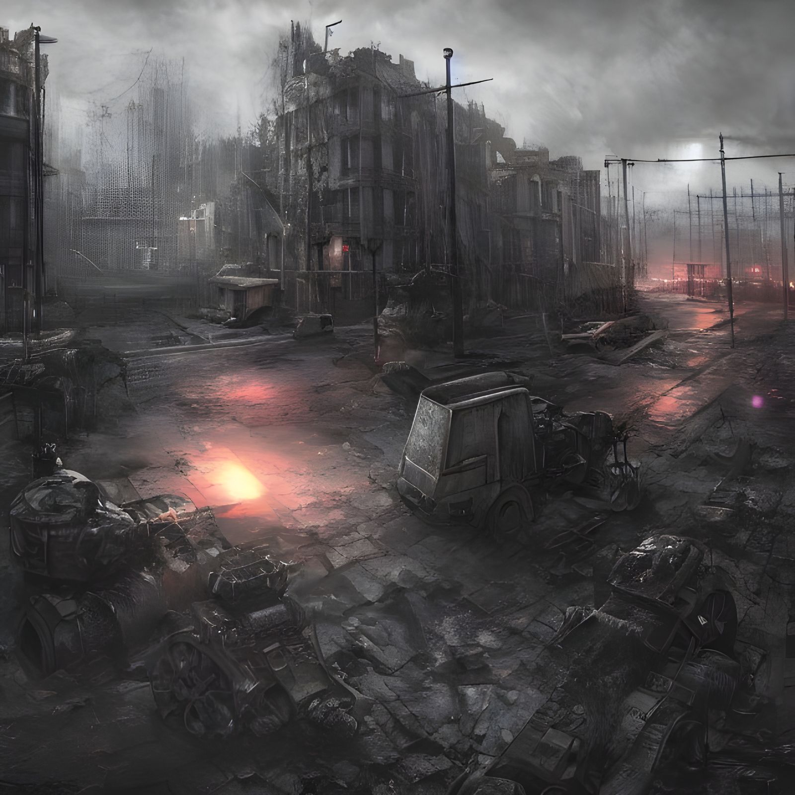 Dystopian WarPunk Era IV - AI Generated Artwork - NightCafe Creator