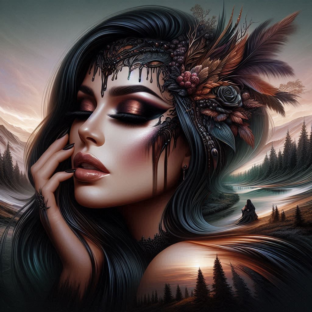 Beautiful Gothic Woman