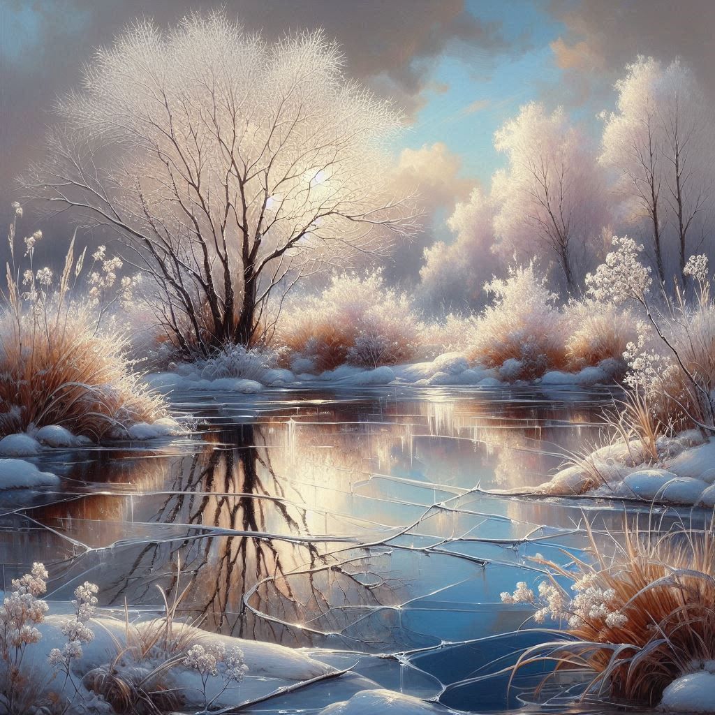Paysage d'hiver