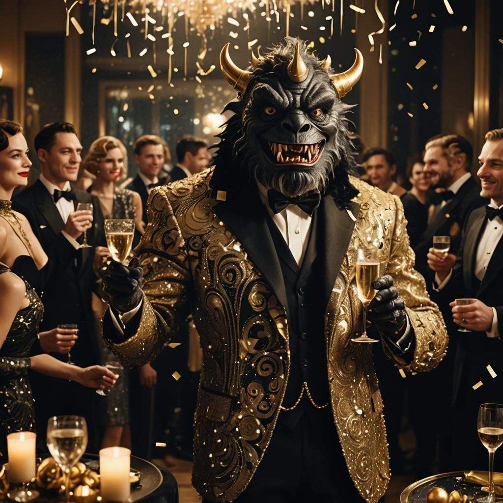 A monster formal   by @ALEXANDRA