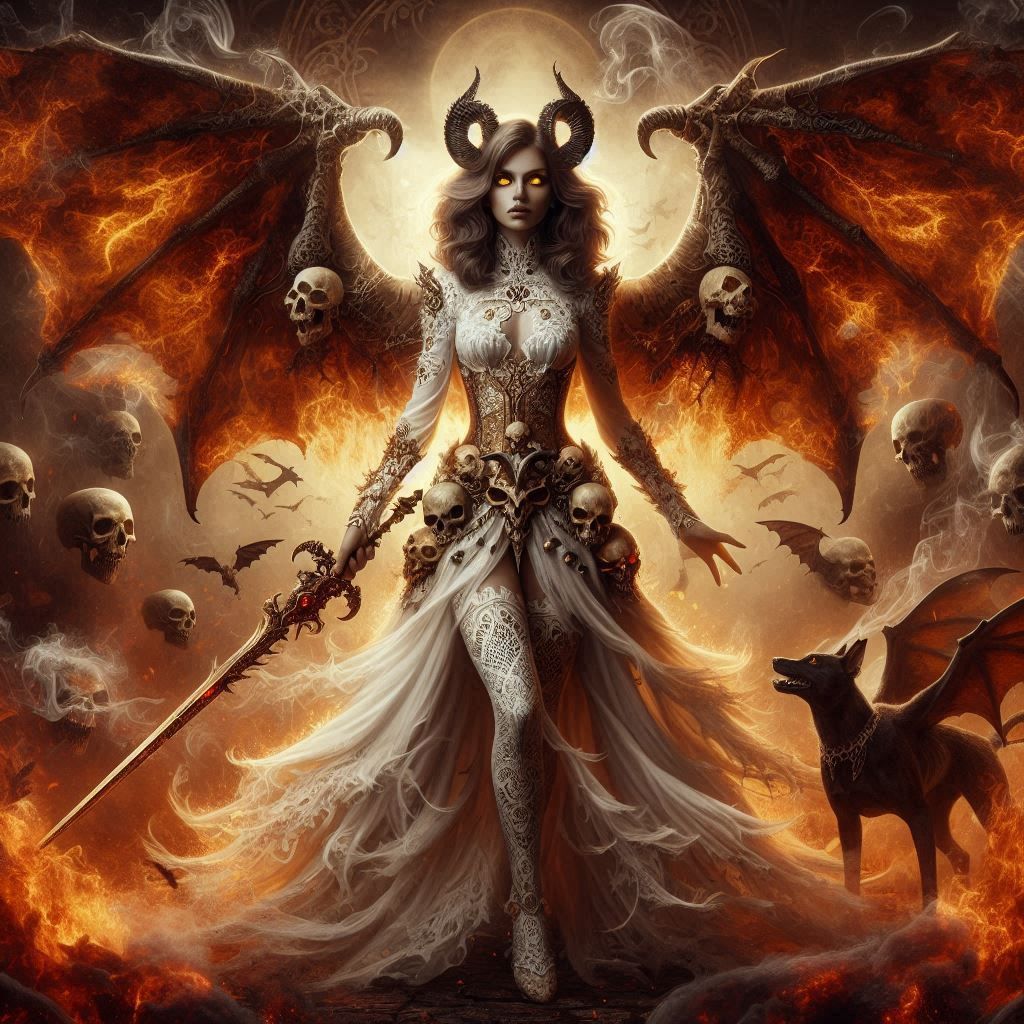 A Demon inspired by Anne Stokes