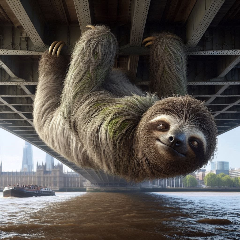 Ever since George took up residence under the London bridge,...