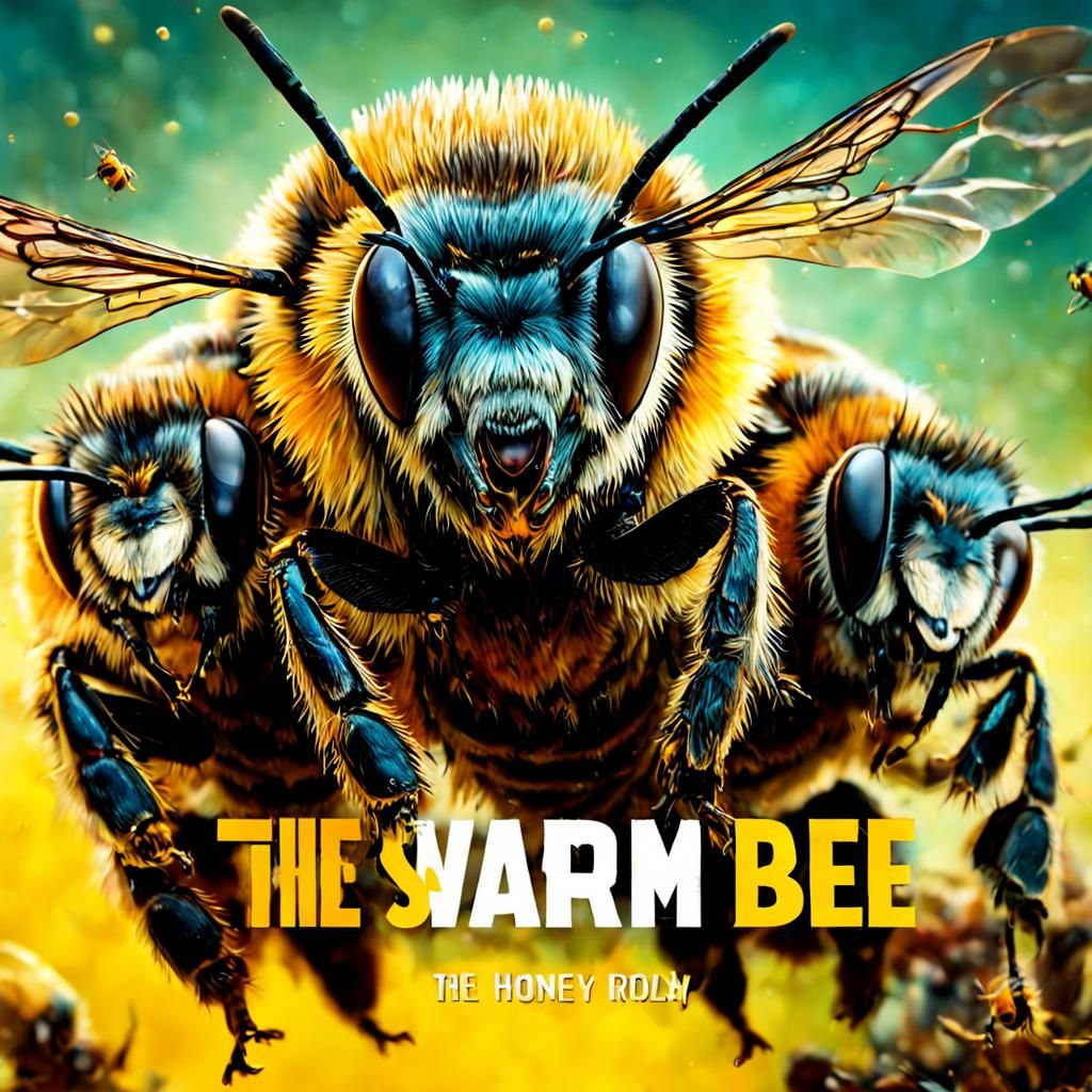 Movie poster, " The Swarm "
