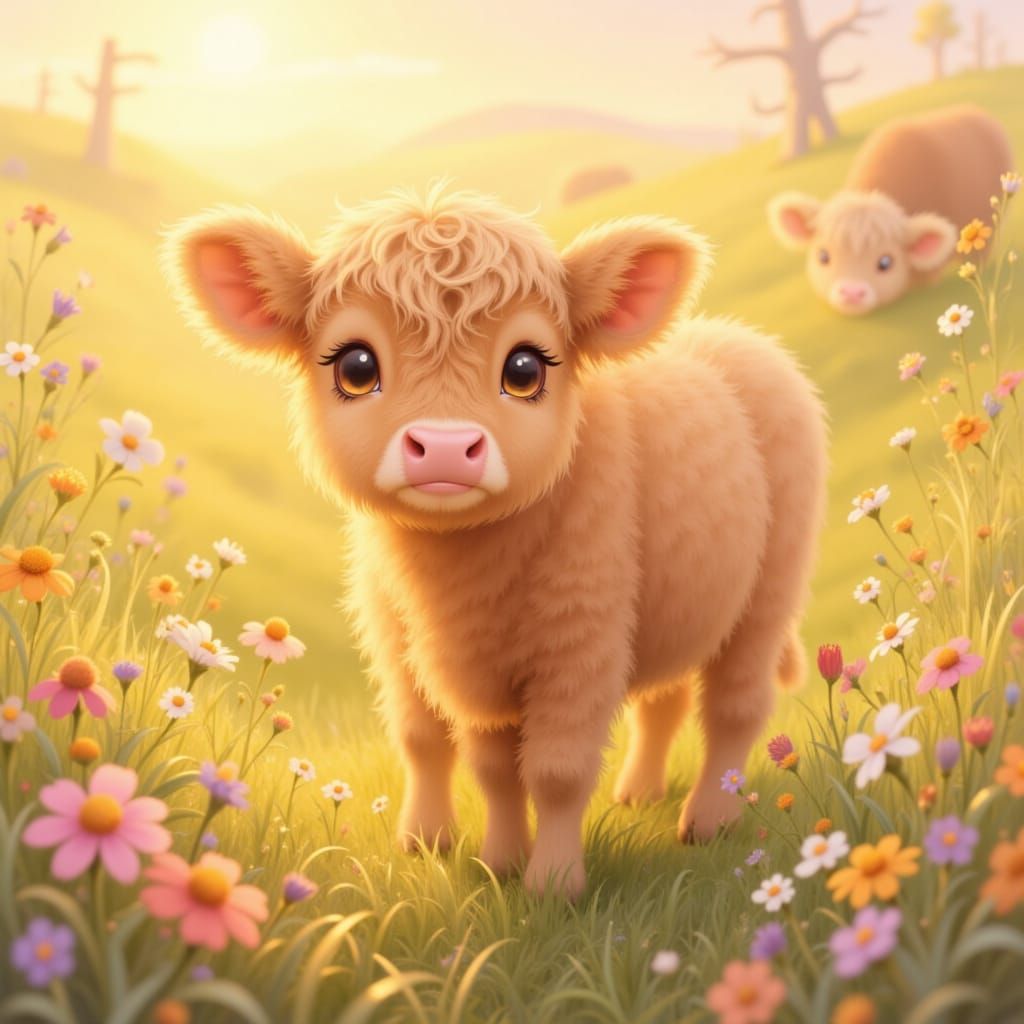 Super cute cow <lora:Super Cute Cow:1.0>