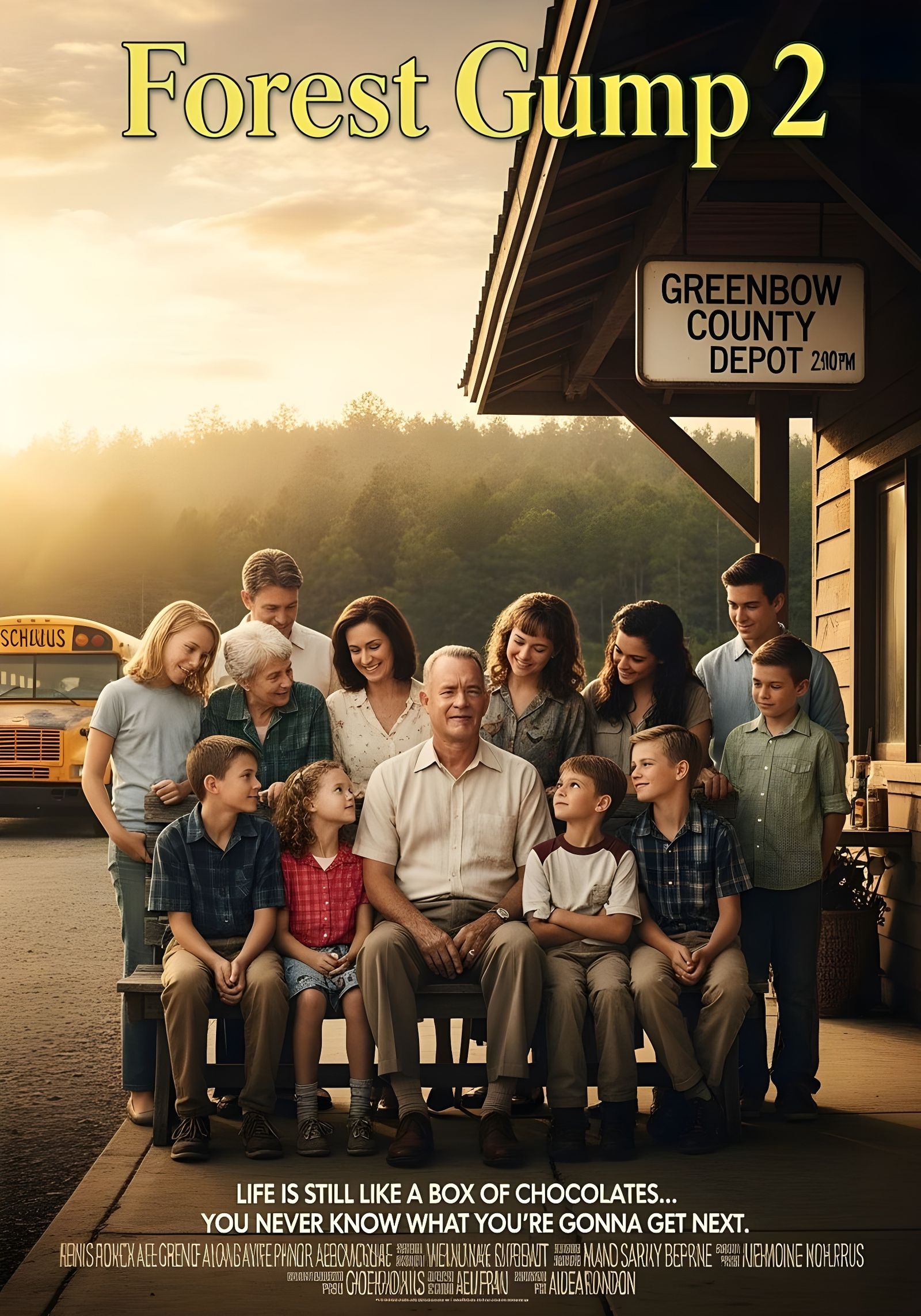 Forest Gump 2  by @Krawuzzn