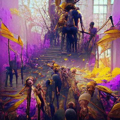 the walking dead - AI Generated Artwork - NightCafe Creator