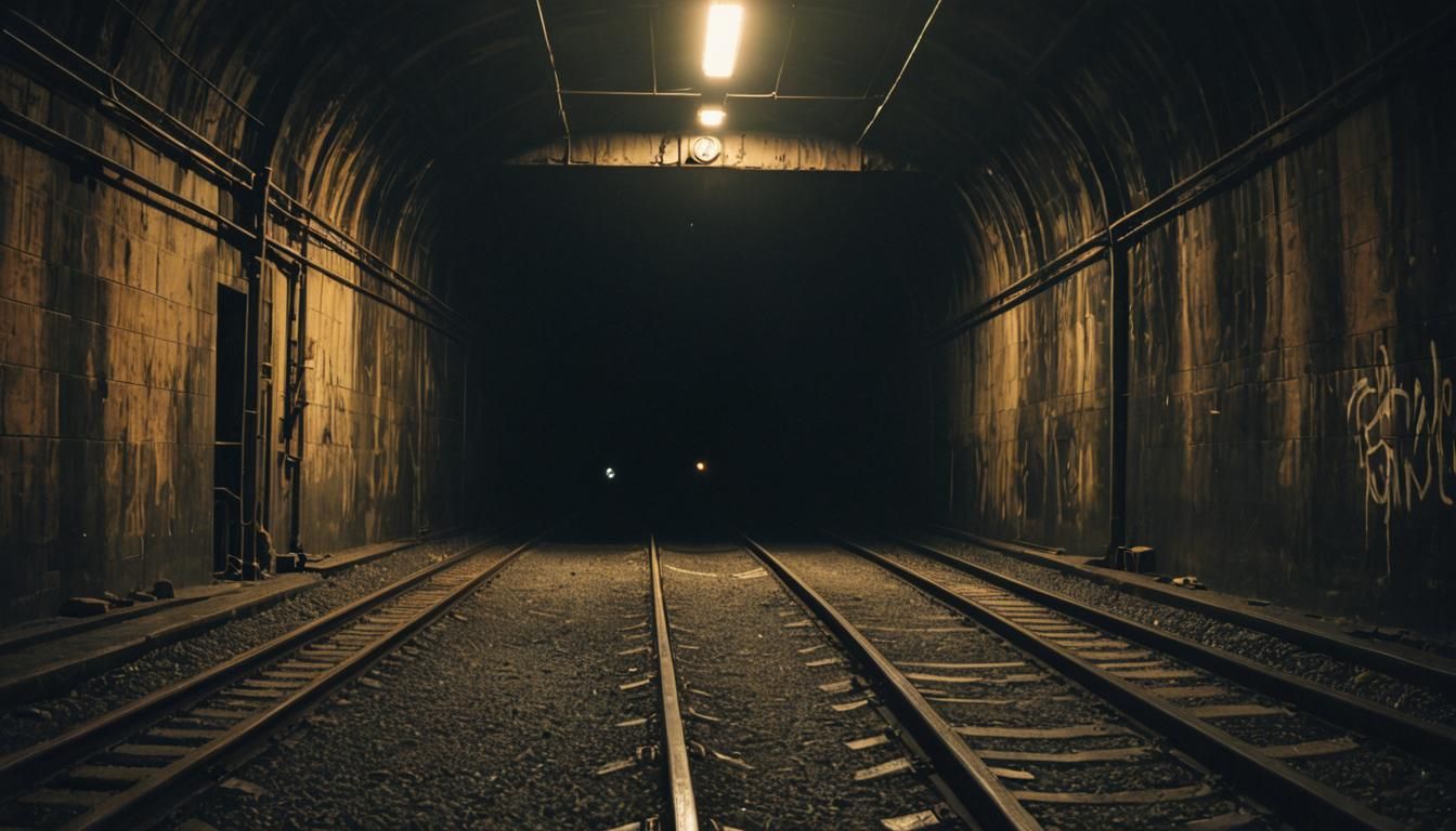 At the end of the tunnel