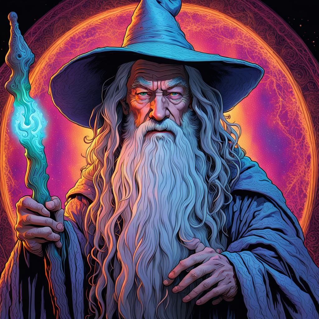 Gandalf the Great - AI Generated Artwork - NightCafe Creator