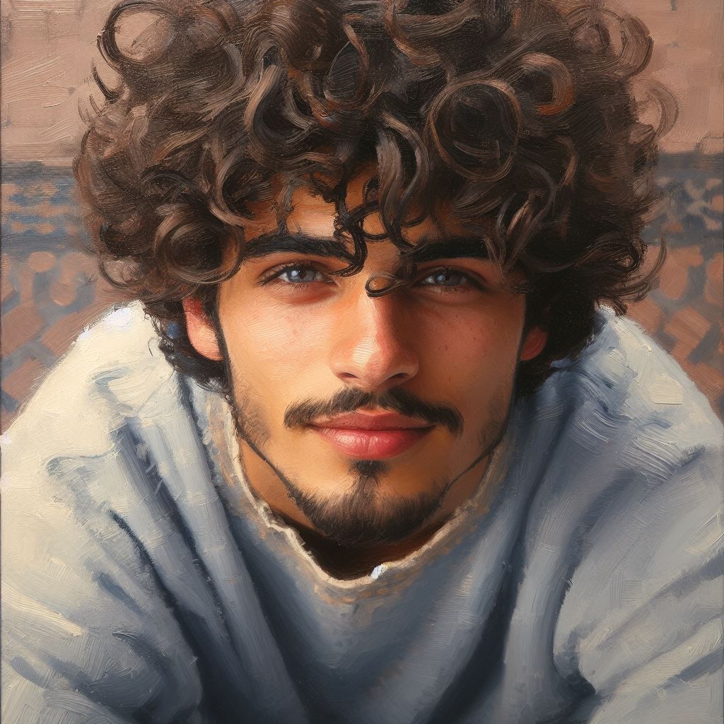 Portrait Moroccan Man