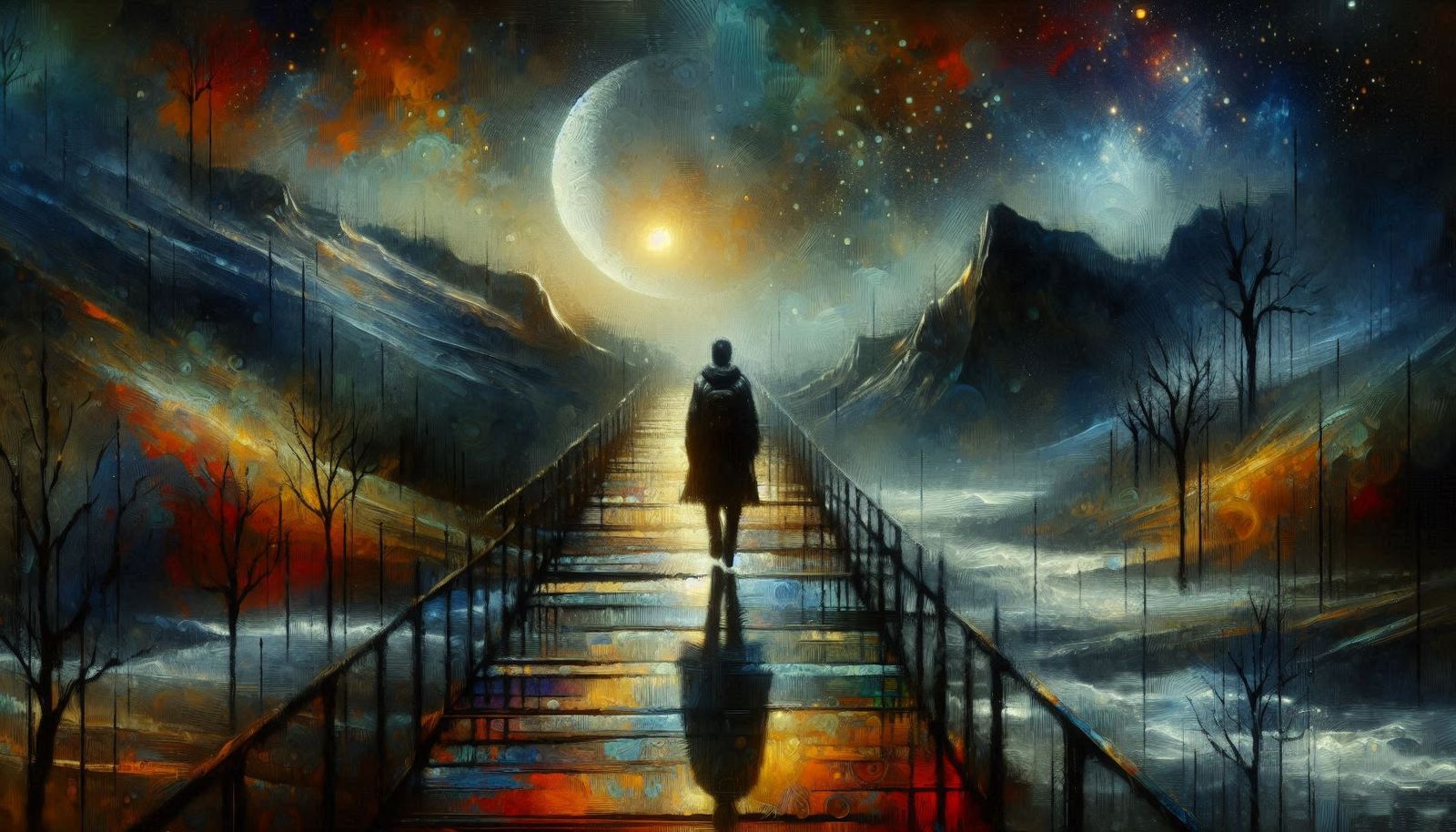Lonely walk
