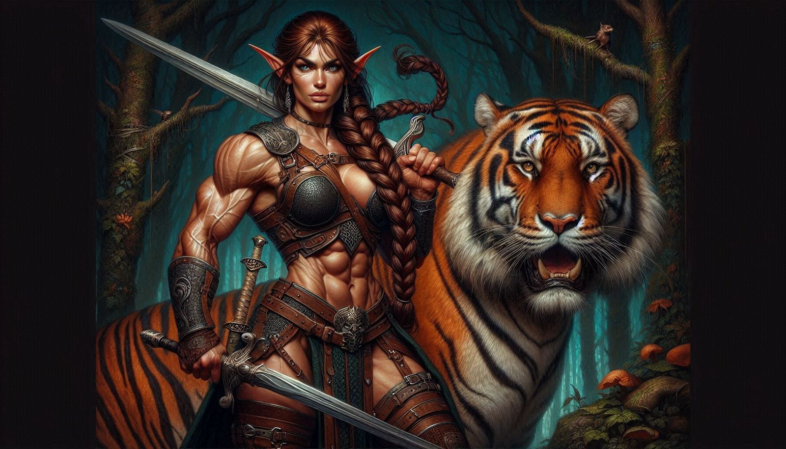 She chose the path of the Warrior