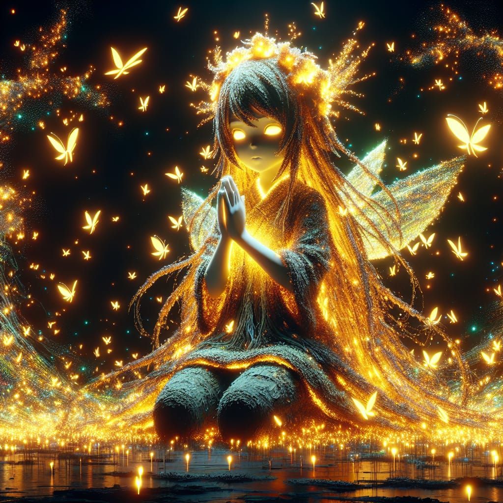 Girl pray   by @Tjap L