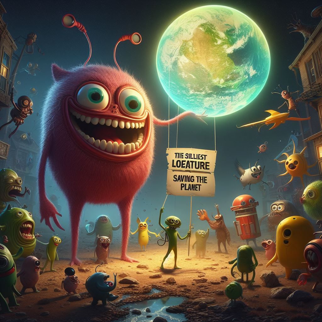 The silliest loeature saving the plamet