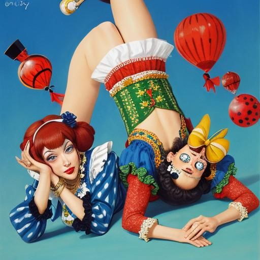 Tipsy Topsy Turvy, oopsy 