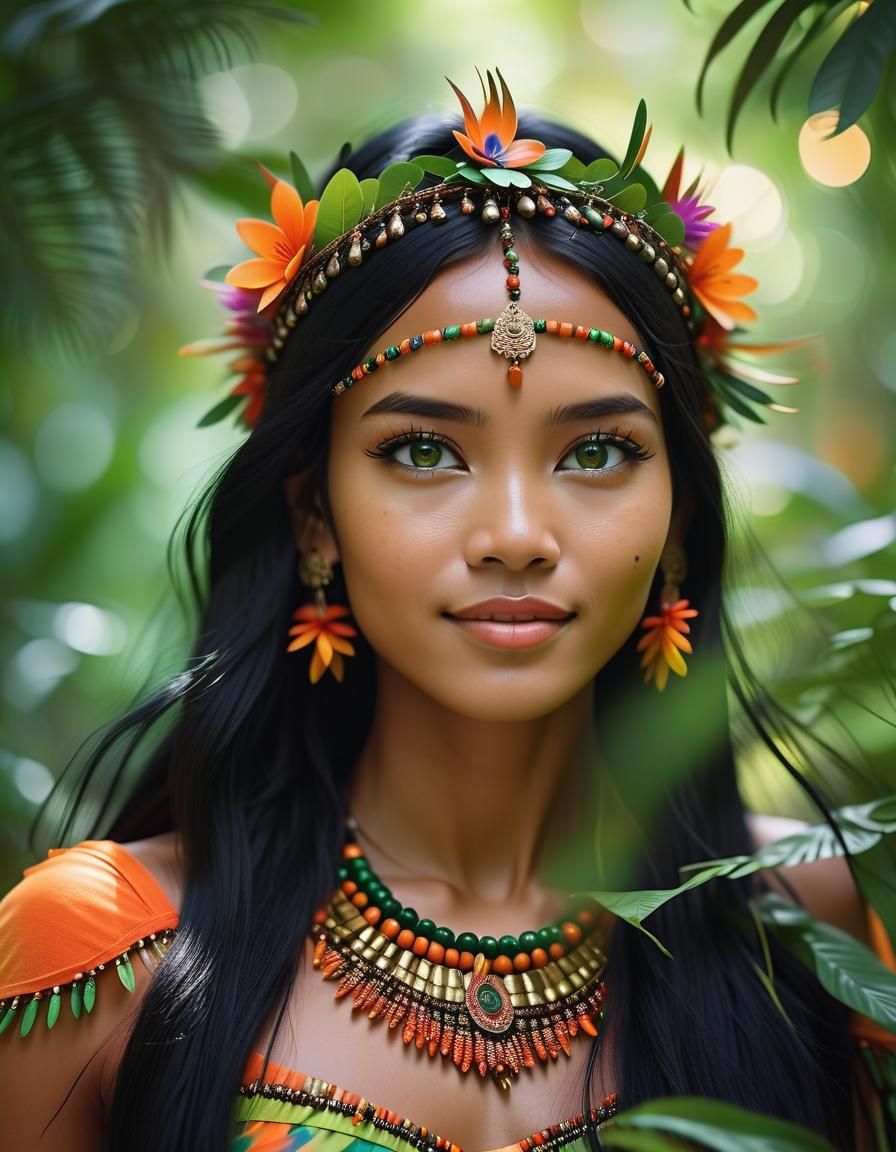 Jungle Princess  by @MoMoMat