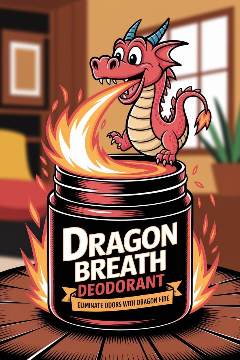 Dragon Breath Deodorant  by @photon