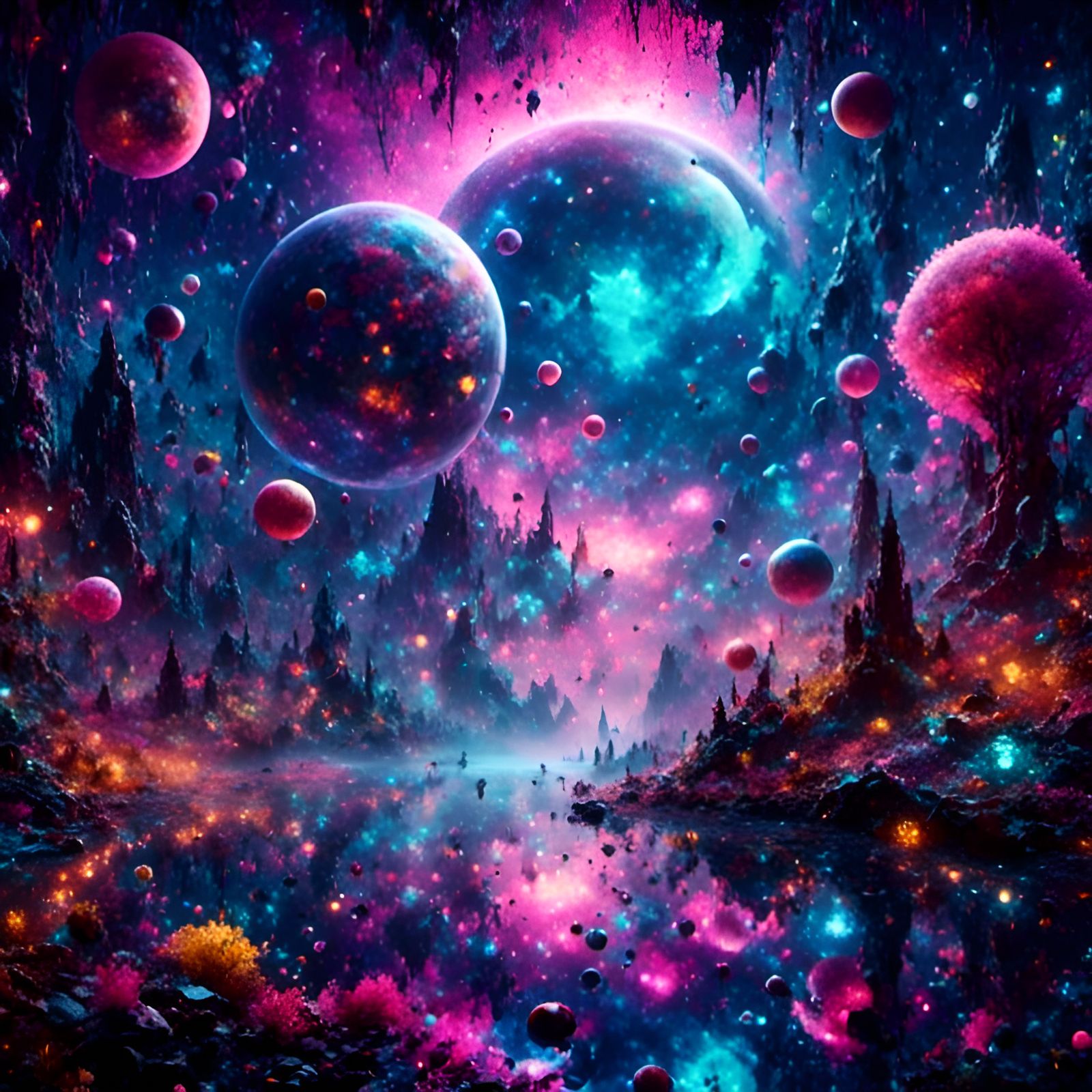 Another World  by @Happy Dog