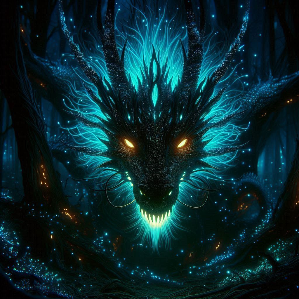 Bioluminescent Dragon