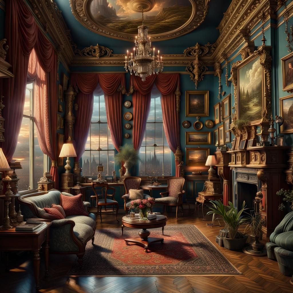 Victorian Maximalism  by @Mr Mrs Meadows