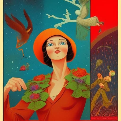 women in Soviet propaganda posters, the posters show women l...