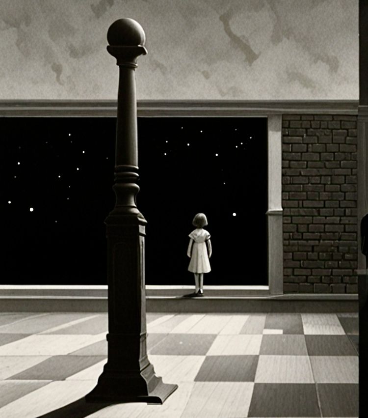 Everything was so strange here. She thought worriedly, “If I...