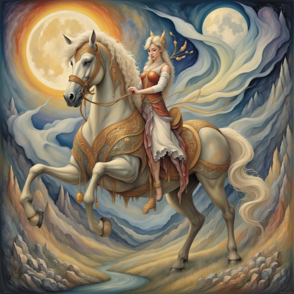 <lora:Misty Mystic:1.0> horse