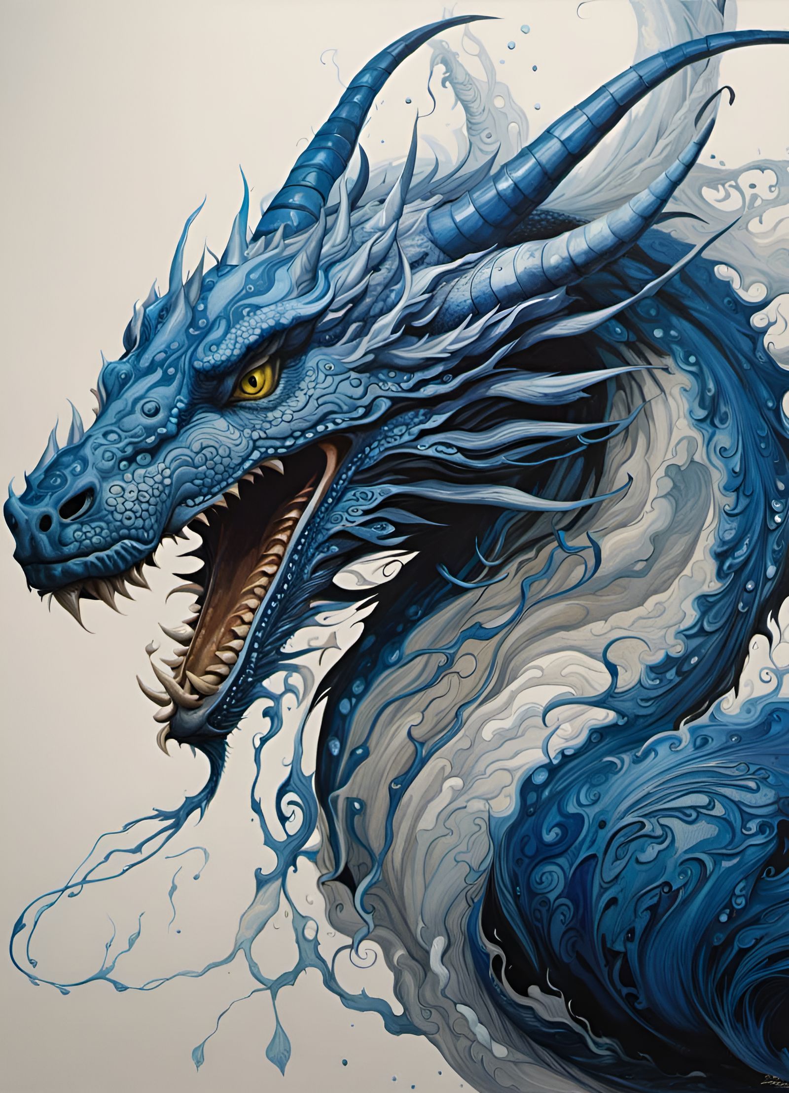 Blue Water Dragon