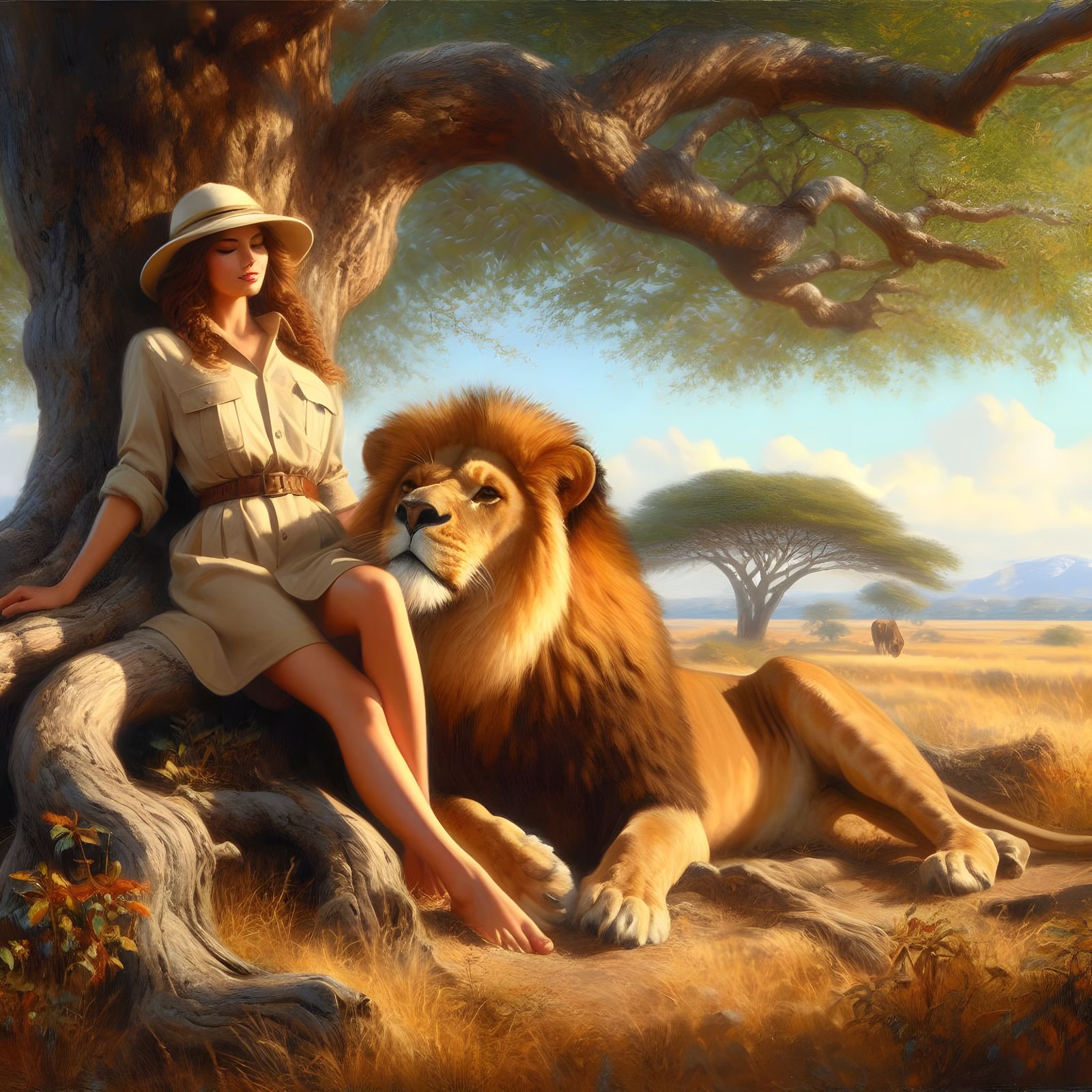 Relaxing In The Shade #2