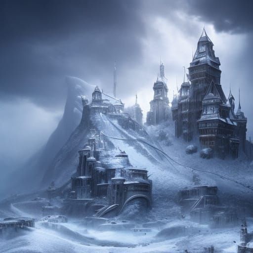 ice fortress  by @Team Marlowe