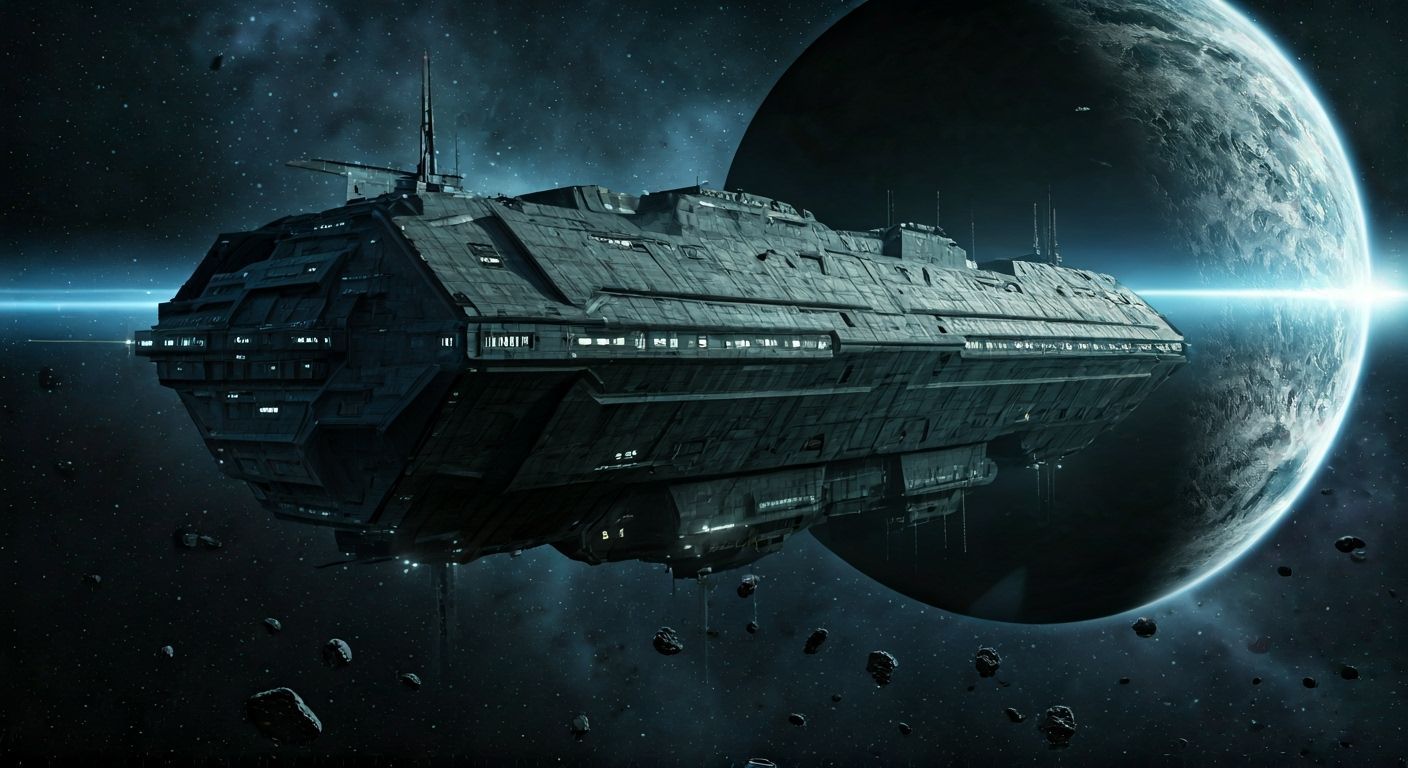 Space Fortress  by @RedDalek