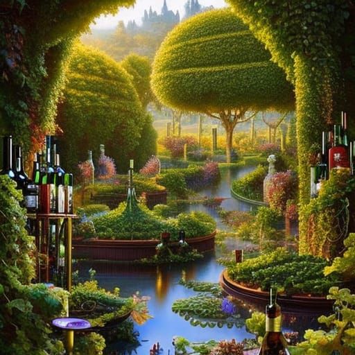 "Garden of Wine Delight"