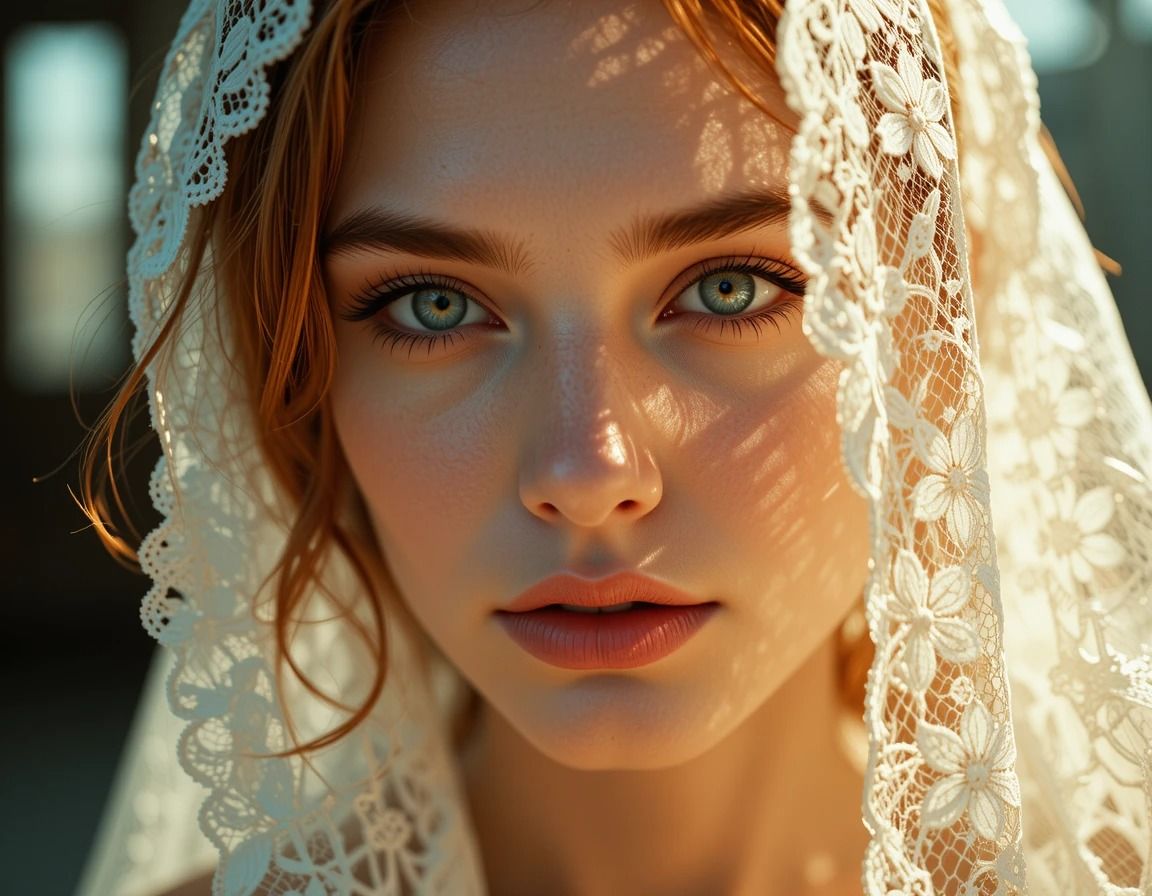 Veil photoshoot - Redhead edition