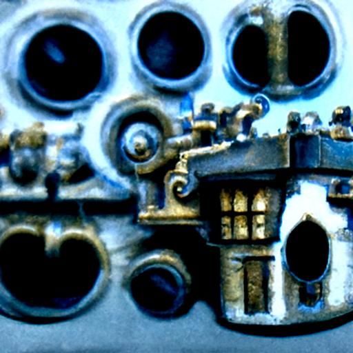 Wall of houses