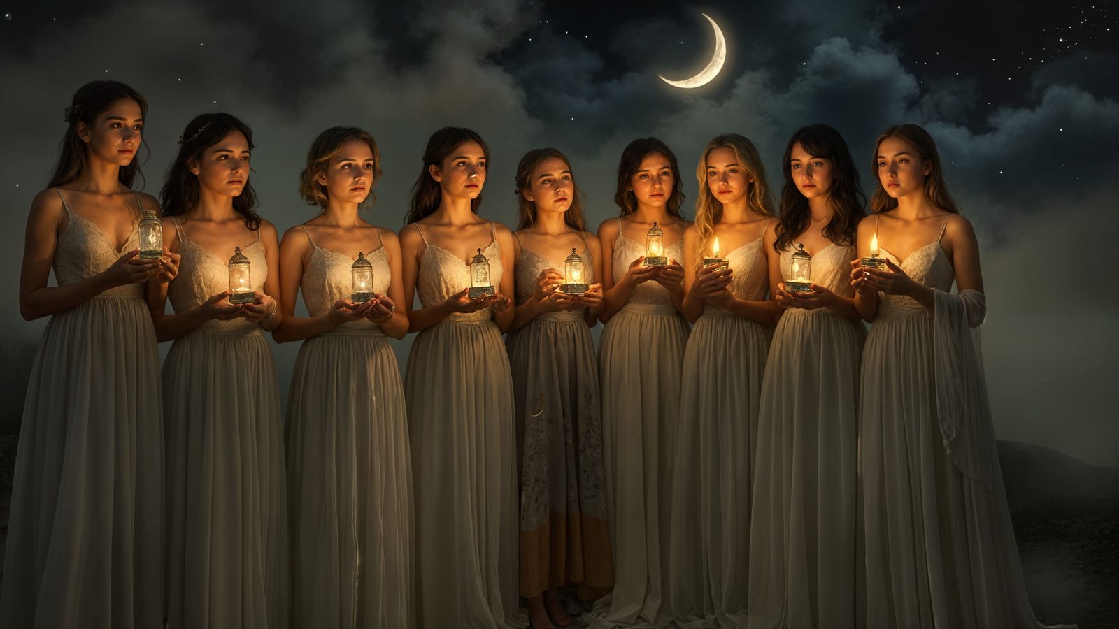 The Parable of the Ten Virgins  by @Gary Murakami