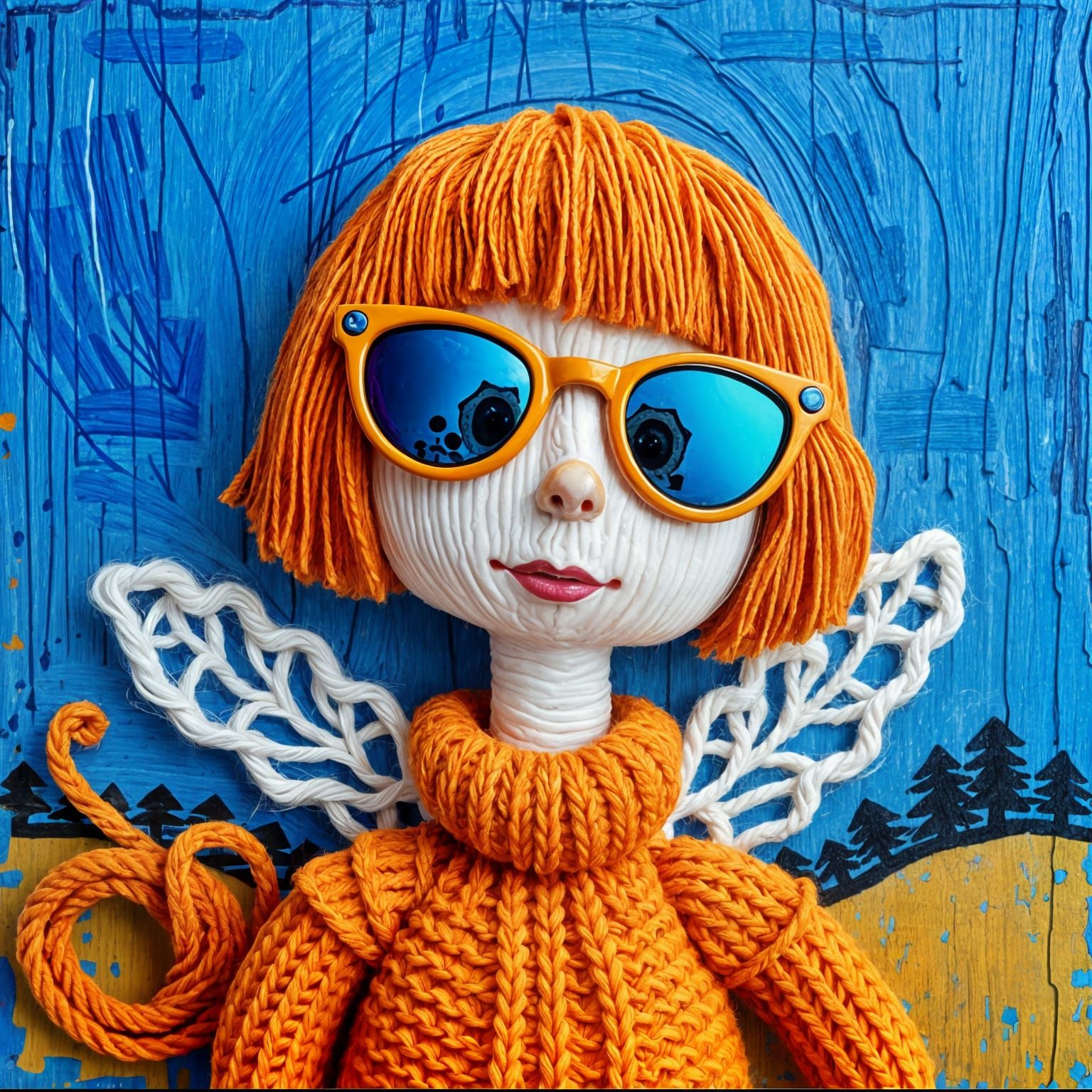 Woolen Fairy  by @viisipuu