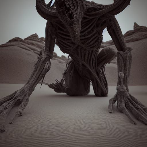 the desert as a monster