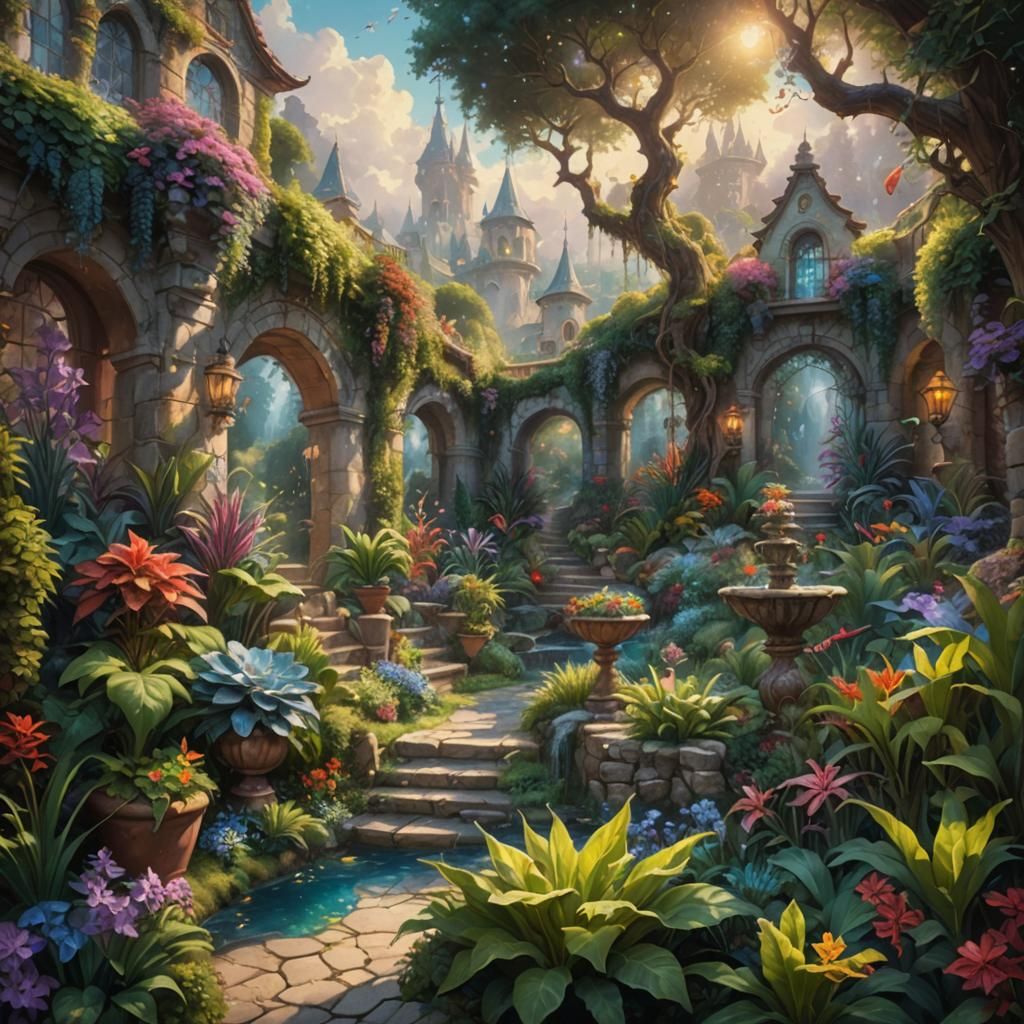 Fantastical garden