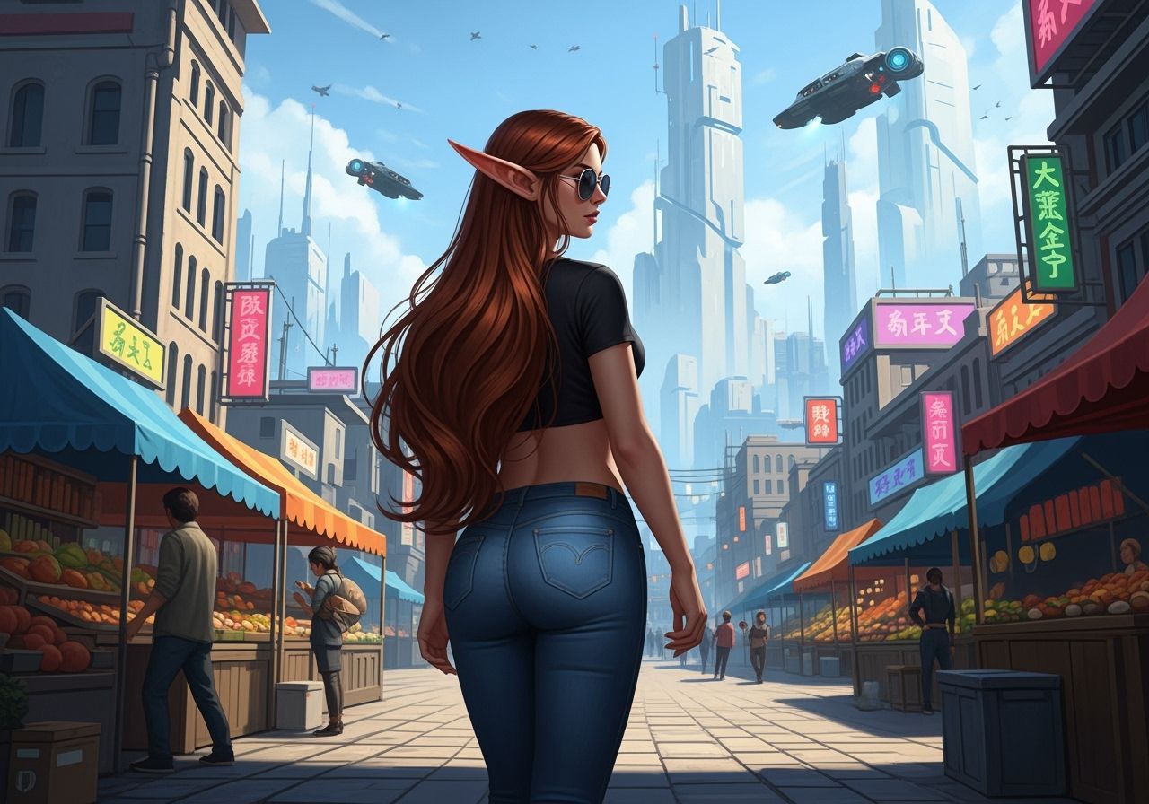 Animation Market day