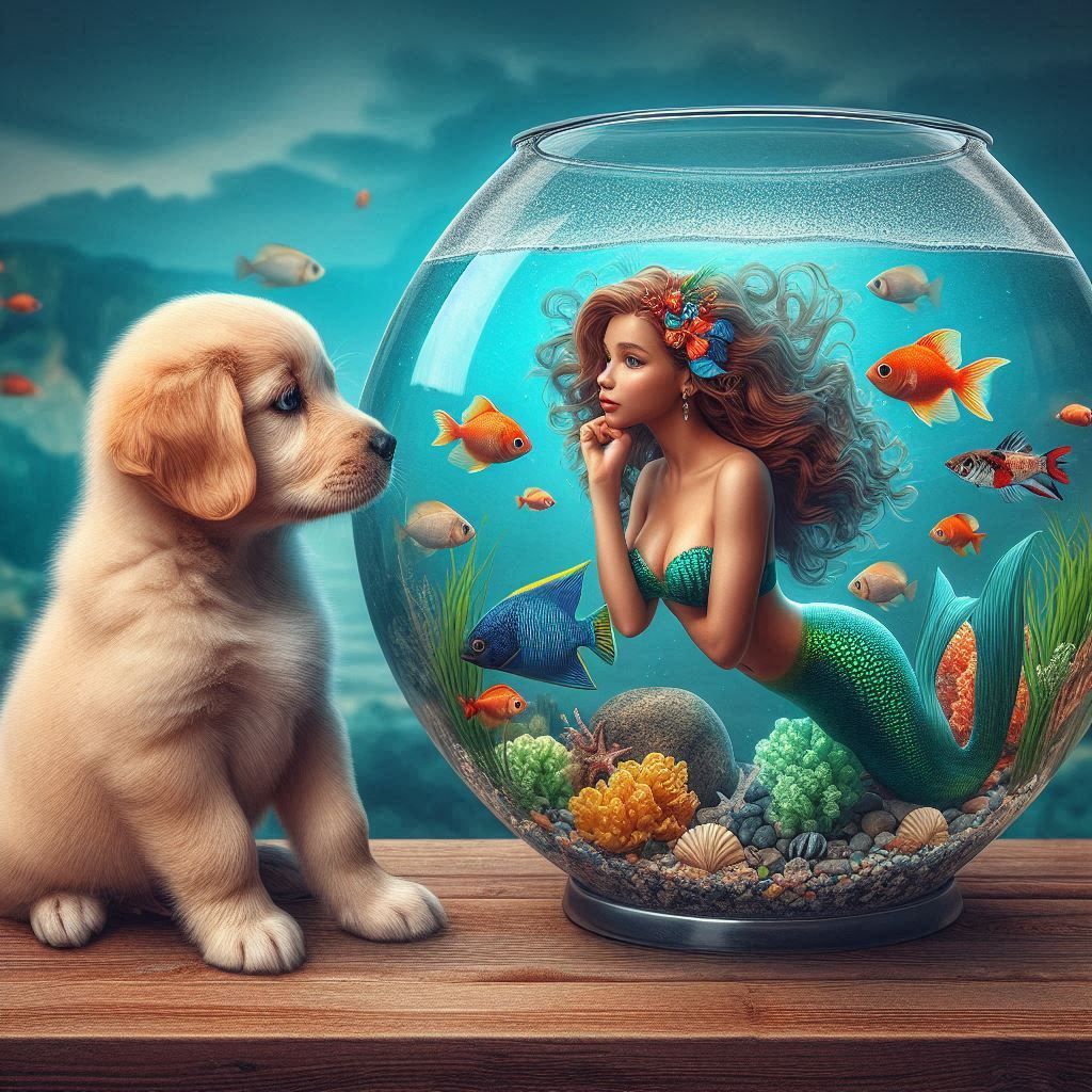 The Puppy and his New Friend!!