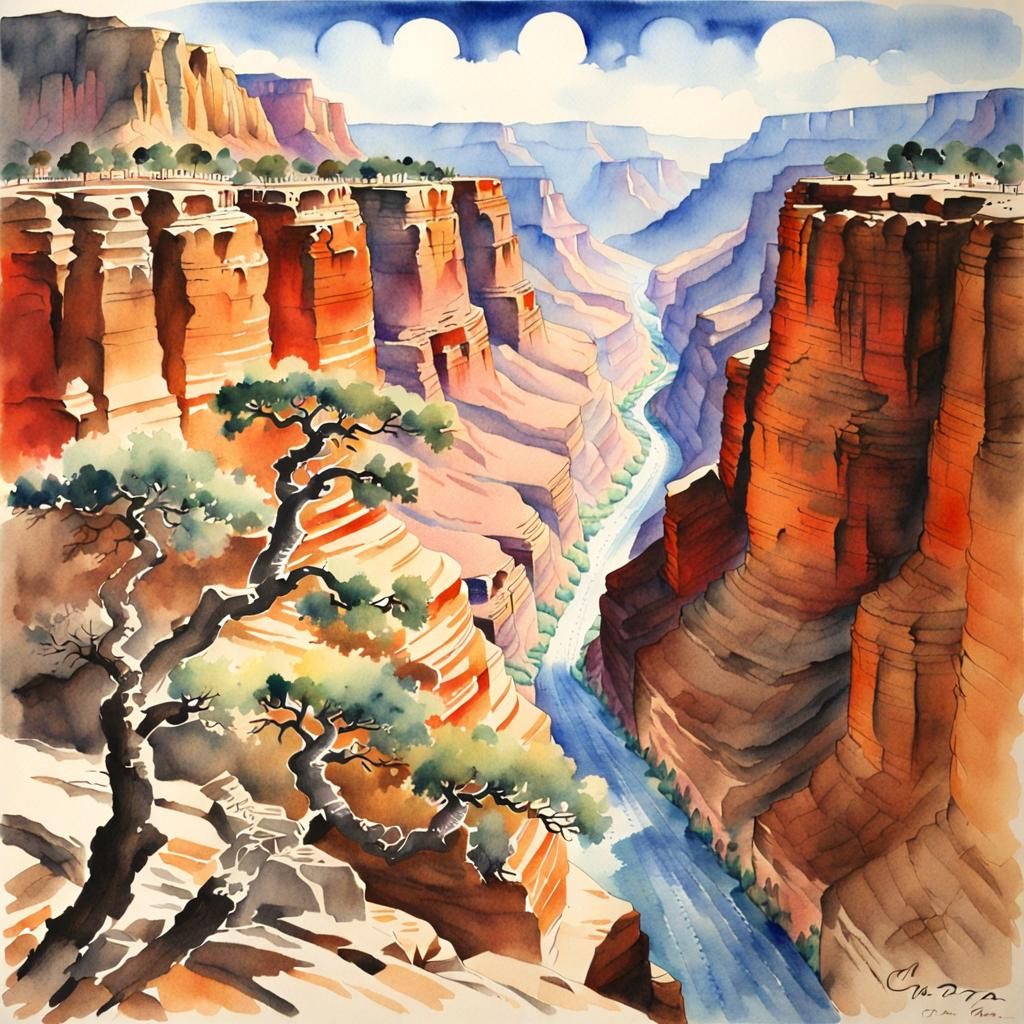 The Grand Canyon  by @NihilisticJawbreaker